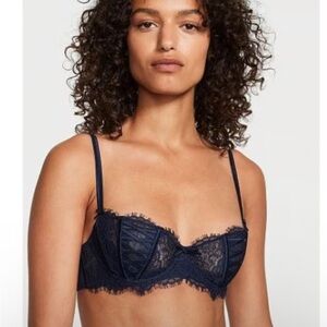 VICTORIA’S SECRET Dream Angels Push Up Bra NWT 34B no padding